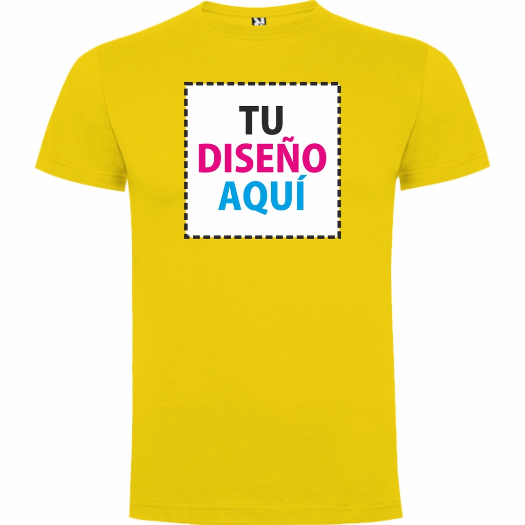 Camiseta unisex personalizada al pecho