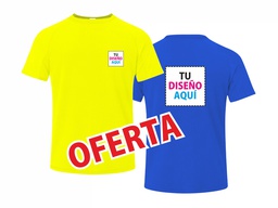 OFERTA 10 CAMISETAS TÉCNICAS