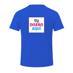 Camiseta técnica personalizada a la espalda